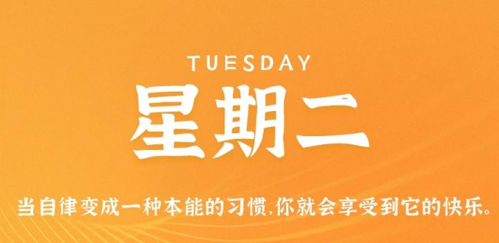 7月19日，星期二，在这里每天60秒读懂世界！