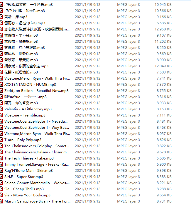 2022抖音热门精选音乐合集，最后整理时间本年12月，1000首+
