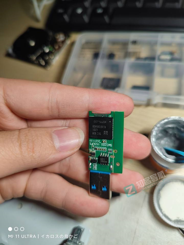 手机坏主板的内存闪存制作U盘教程