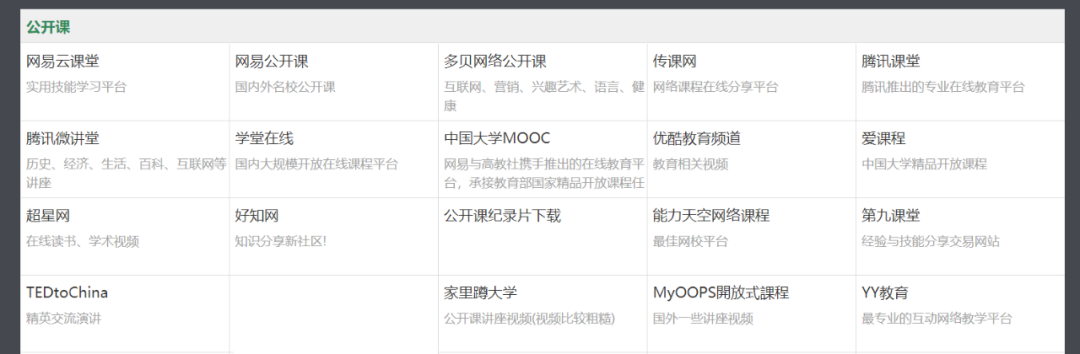 1纳米学习网站导航