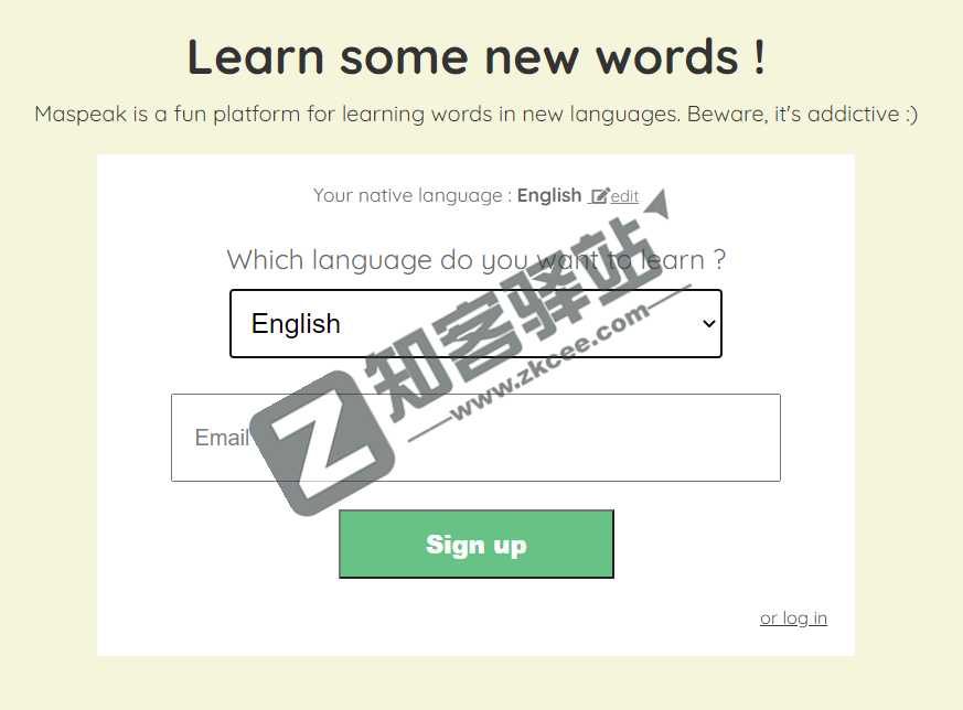 Maspeak（外语学习）