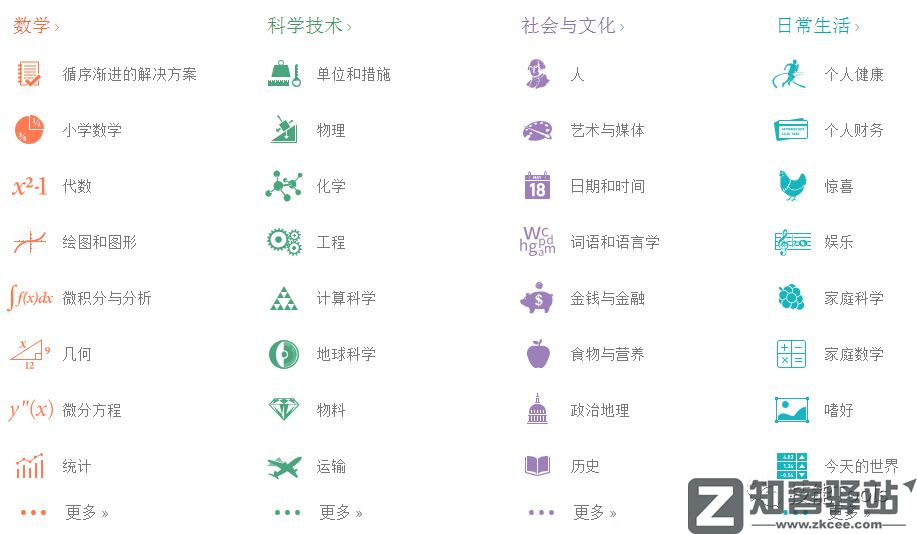 WolframAlpha(数学搜索引擎)-2 WolframAlpha(数学搜索引擎)