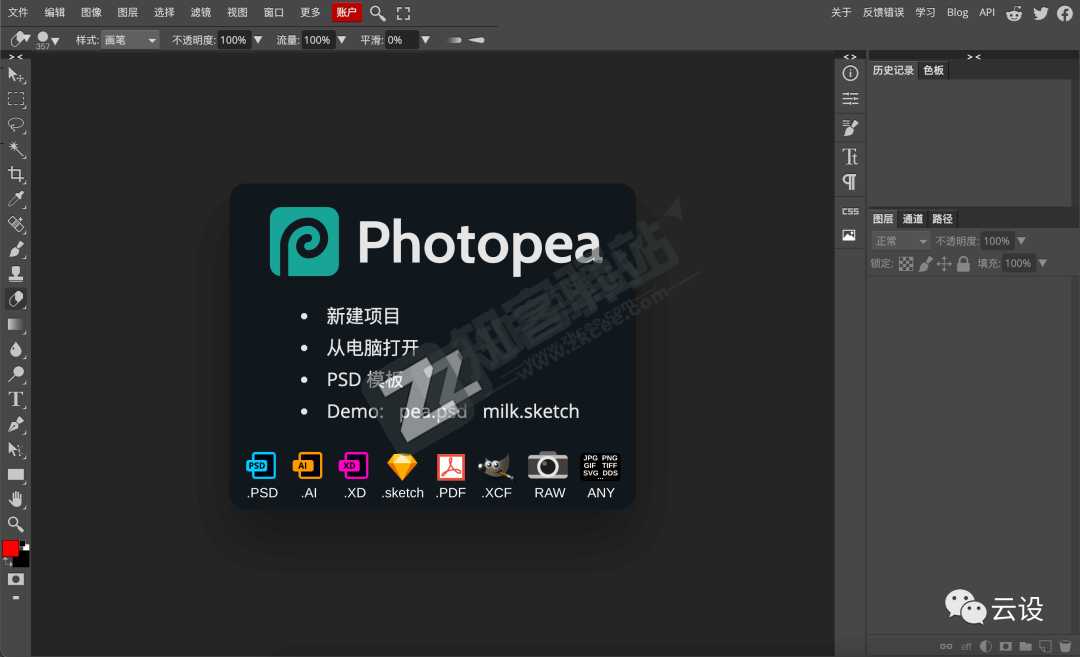 Photopea - 在线 PS
