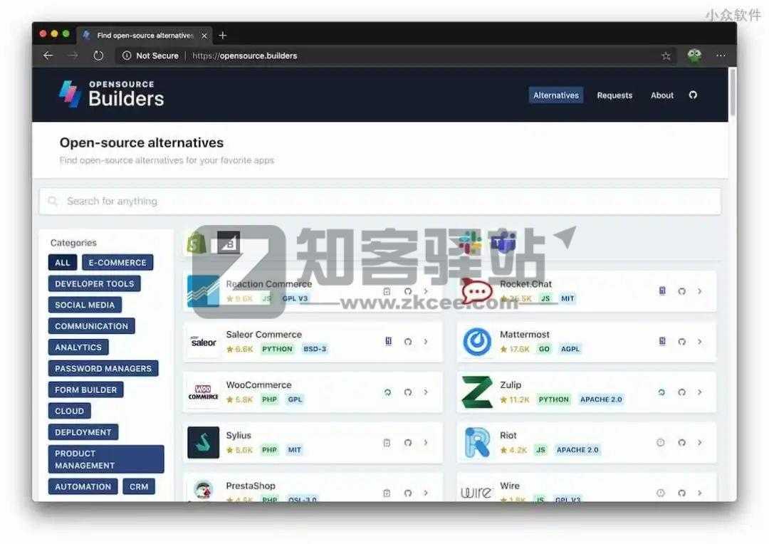 开源替代品-2 开源替代品