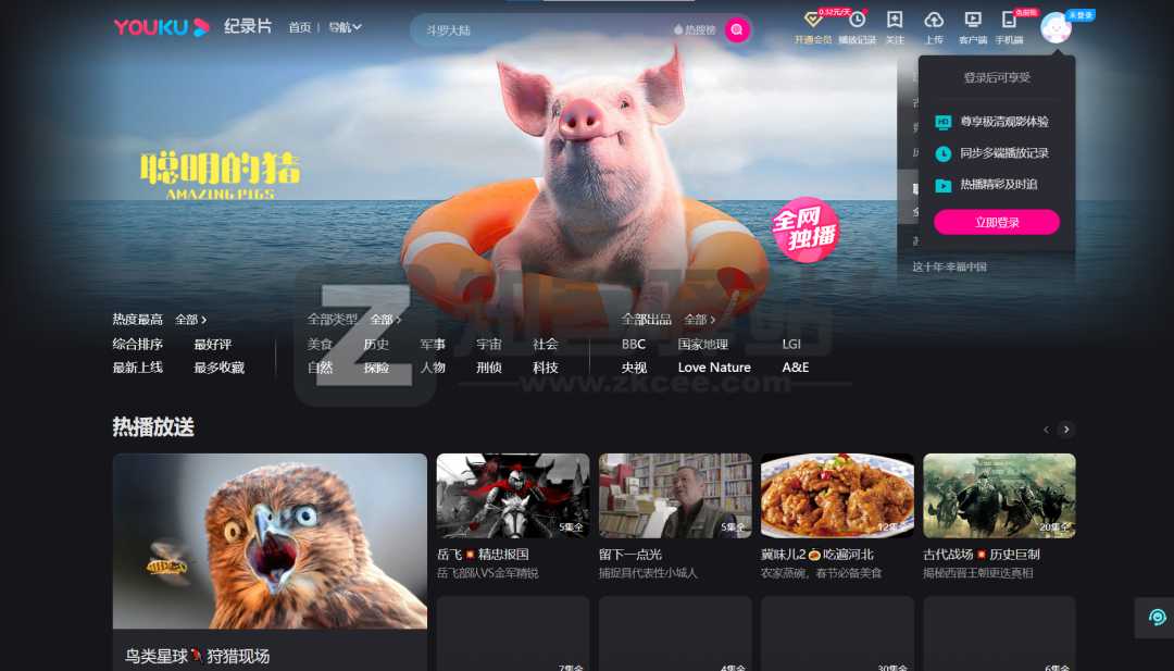 4类纪录片网站合集