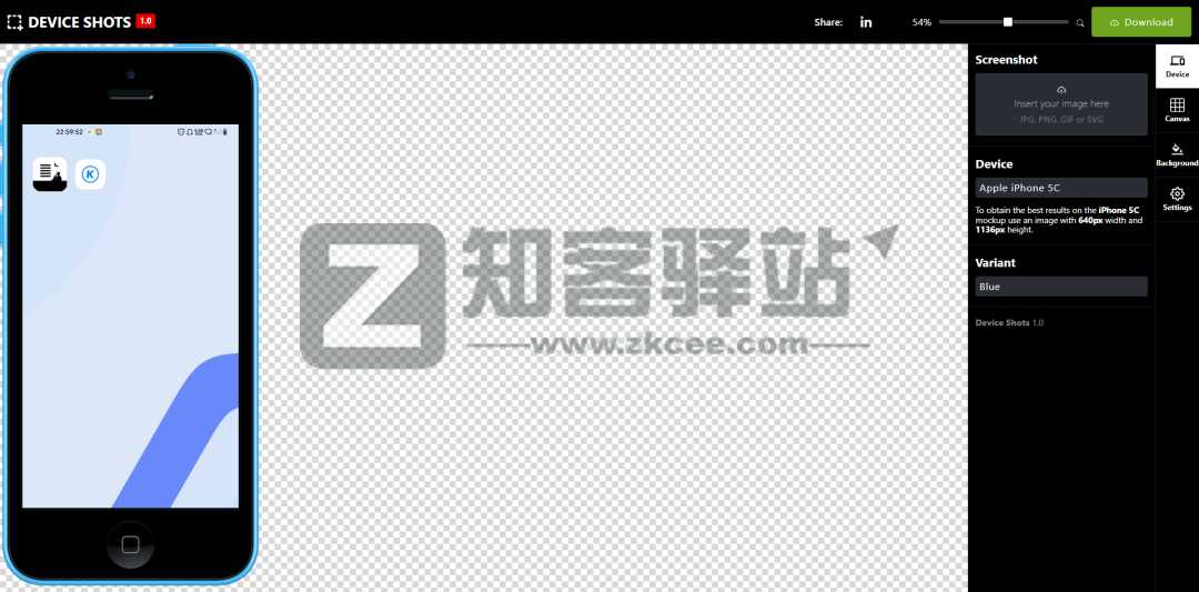 DeviceShots（图片加手机边框）