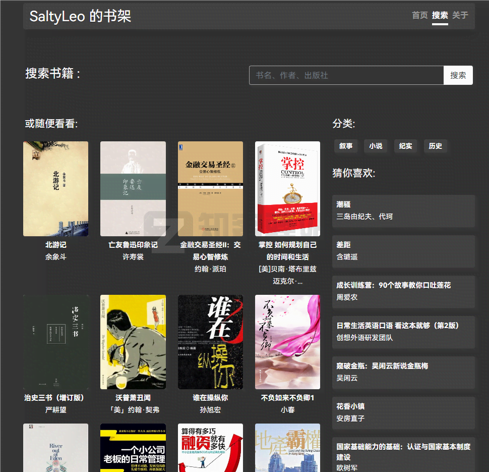 SaltyLeo 的书架