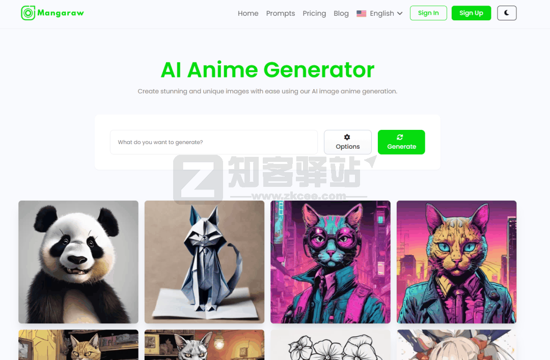 Mangaraw AI动漫图像生成