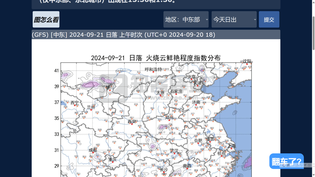火烧云分析与记录