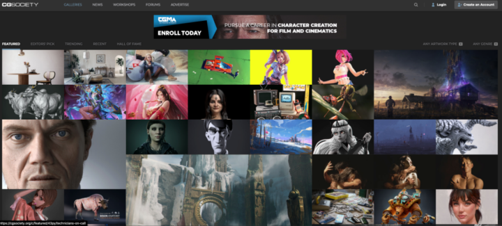 原画实用网站合集分享，你还在为找不到灵感苦恼？还不快收藏！