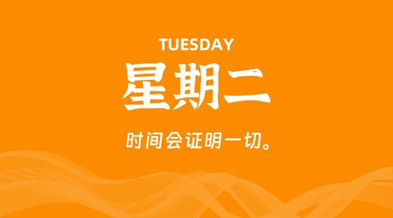 04月16日，星期二, 每天60秒读懂全世界！