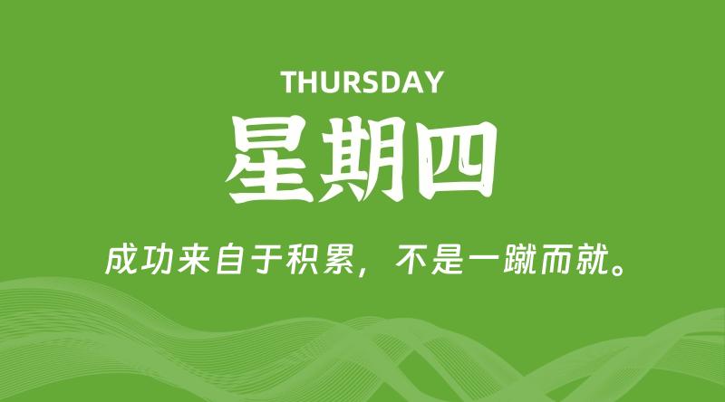 03月13日，星期四, 每天60秒读懂全世界！